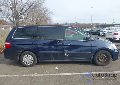 2007 Honda Odyssey Lx from USA, damaged, VIN 5FNRL38227B134073